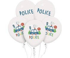 GoDan Balloons Policija - Policija 30cm 5vnt