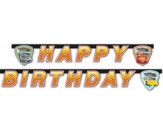 Globos Europe Bv „GoDan Banner Cars 3“ – vieno dydžio su gimtadieniu