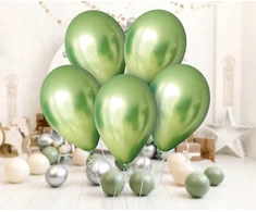 GoDan Beauty&amp;Charm Balloons platininis 30cm 50 vnt