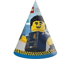Globos Europe Bv GoDan Popieriniai dangteliai LEGO City 6 vnt Godan