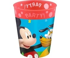 GoDan Daugkartinio naudojimo puodelis „Mickey Rock The House“