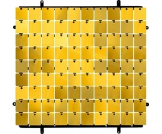 GoDan Dekoratyvinė plokštė aukso juodo fono B tipo 30x30cm