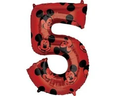 GoDan 5 Mickey Mouse, raudona, 66 cm
