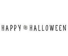 Boland Traciks Happy Halloween užrašų juosta
