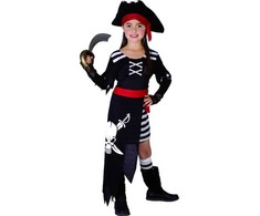 Universalus GoDan piratų kostiumas su kaukole