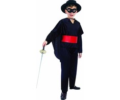 GoDan universalus Zorro kostiumas