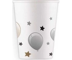 GoDan Su gimtadieniu Popieriniai puodeliai 200ml 8vnt