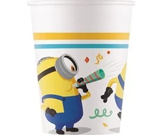 GoDan Popieriaus puodeliai Minionki 200 ml 8 vienetų Godan