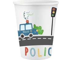 GoDan Popieriniai puodeliai Policijos 6vnt.