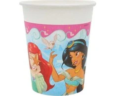 Globos Europe Bv GoDan Princess Live Story Popieriniai puodeliai 200ml 8vnt