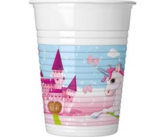 GoDan Vienaragis plastikiniai puodeliai 200ml 8vnt