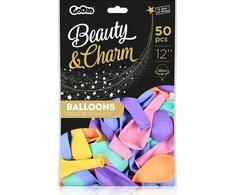 GoDan Makaronai Balloons Mix, Grožis &amp; Charm, 30 cm, 50 vnt.