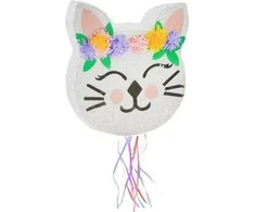 GoDan Pinata Kitten su gėlėmis 33x35x7.5cm