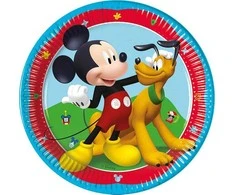 Globos Europe Bv GoDan Popierinės lėkštės Peliukas Mikis 20 cm 8 vnt Godan