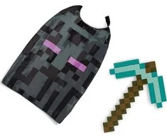 Disguise Užmaskavimas – „Minecraft“ vaidmenų žaidimas – rinkinys „Pirkaxe &amp; Cape“ (156249-15L)