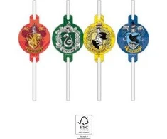 Globos Europe Bv GoDan Popieriniai vamzdžiai su Harry Potter medalionu 4vnt.