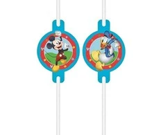 Globos Europe Bv GoDan Popieriniai vamzdeliai su Mickey medalionu 4vnt