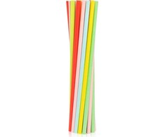 GoDan Rurki słomki papierowe Fluor MIX 6x197mm 24szt