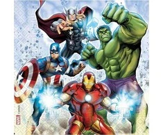 Globos Europe Bv GoDan Avengers popierinės servetėlės 33x33cm 20vnt