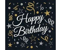 GoDan SERWETKI Happy Birthday 33x33 cm 20 vnt