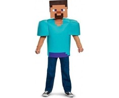 Disguise GoDan Steve kostiumas - Minecraft (licencija) M 7-8 m