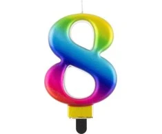 GoDan Number 8 žvakė, Galaxy, 8,0 cm PF-SCG8