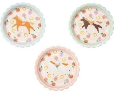 GoDan Popierinės lėkštutės "Arkliukas" 6vnt 18cm