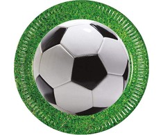 GoDan Popieriniai plokštės Futbolas partija 23cm 8vnt