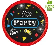 Nežinomas Vienkartinės lėkštės PARTY, Ø 23 mm, 8 vnt.