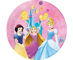Globos Europe Bv GoDan Princess Live Story Popierinės lėkštės 23cm 8vnt