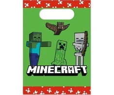 Globos Europe Bv GoDan Minecraft popieriniai maišeliai 4vnt.