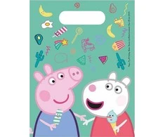 Globos Europe Bv GoDan Peppa Pig dovanų maišeliai 6vnt