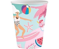 GoDan Kubeczki papierowe Summer - Let's Party 250ml 6szt