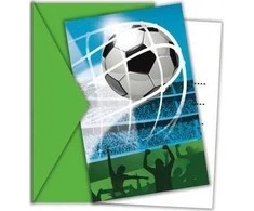 Globos Europe Bv GoDan futbolo sirgalių kvietimai 6vnt.