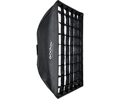 Apšvietimo įranga - Godox Softbox with Grid 60x90cm Bowens Mount