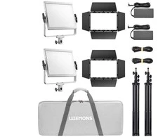 Apšvietimo įranga - Godox Litemons LP600R RGB LED šviesos panelė 2 rinkinys