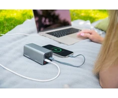 GoGEN Powerbank PB200009S 20000 mAh PD 65W sidabrinė (GOG-PB200009S)