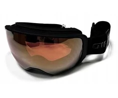 Žieminiai akiniai GIRO COMP Juodas Baltas INDICATOR (VIVID-Carl Zeiss ROSE GOLD 19-42% S2 spalvotas veidrodinis lęšis + VIVID-Carl Zeiss INFRARED 50% S1 spalvotas veidrodinis lęšis) (NAUJIENA 2024/2025)