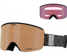 Gogle žieminiai GIRO ELLA Juodas MONGRAM (szyba VIVID COPPER 00% S3 + VIVID INFRARED 62% S1) (NEW 2024/2025)