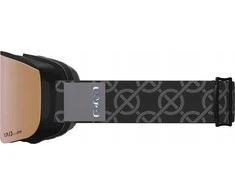 Gogle žieminiai GIRO ELLA Juodas MONGRAM (szyba VIVID ROSE GOLD 00% S3 + VIVID INFRARED 62% S1) (NEW 2024/2025)
