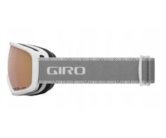 Gogle žieminiai GIRO MILLIE Baltas &amp; Pilkas CHUTE (szyba VIVID ROSE GOLD 19-42% S2) (NEW 2024/2025)