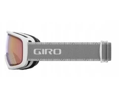 Giro Gogle žieminiai GIRO MILLIE Baltas &amp; Pilkas CHUTE (szyba VIVID INFARED 00% S2)