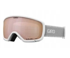 Gogle žieminiai GIRO MILLIE Baltas &amp; Pilkas CHUTE (szyba VIVID ROSE GOLD 19-42% S2) (NEW 2024/2025)