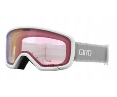 Giro Gogle žieminiai GIRO MILLIE Baltas &amp; Pilkas CHUTE (szyba VIVID INFARED 00% S2)