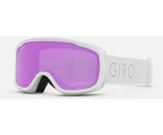 Gogle žieminiai GIRO MOXIE Baltas CORE LIGHT (szyba AMBER Rožinis 19-42% S2 + Geltonas 77% S1) (NEW 2023/2024)
