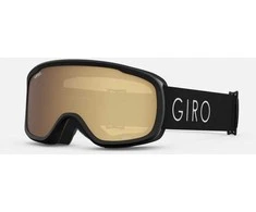 Gogle žieminiai GIRO MOXIE Juodas CORE LIGHT (szyba AMBER GOLD 19-42% S2 + Geltonas 77% S1) (NEW 2023/2024)