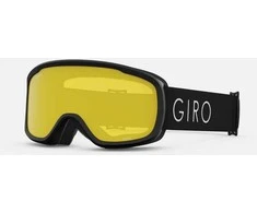 Gogle žieminiai GIRO MOXIE Juodas CORE LIGHT (szyba AMBER GOLD 19-42% S2 + Geltonas 77% S1) (NEW 2023/2024)