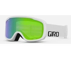 Giro Gogle žieminiai GIRO ROAM Baltas WORDMARK (szyba LODEN Žalias 26% S2 + Geltonas 77% S1) (NEW 2023/2024)