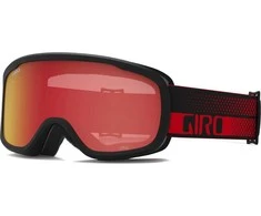Giro Gogle žieminiai GIRO ROAM Raudonas FLOW (szyba AMBER SCARLET 19-42% S2 + Geltonas 77% S1) (NEW 2023/2024)