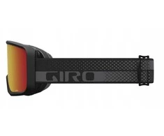 Giro Gogle žieminiai GIRO SAGEN Juodas Pilkas FLOW (szyba AMBER SCARLET 19-42% S2) (NEW 2024/2025)